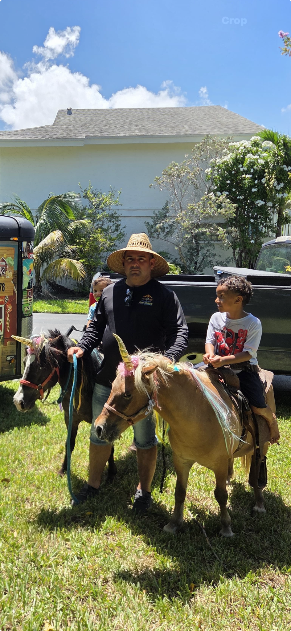 Fun Games pony rides and unicorn pony rental for kids parties in Miami